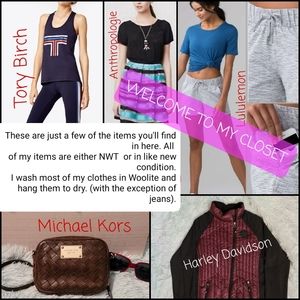 WELCOME TO MY CLOSET